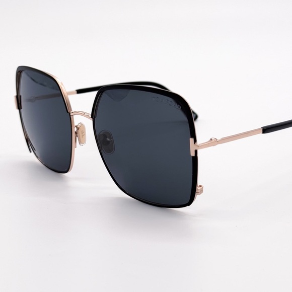 NEW TOM FORD TF1006 02A SQUARE WOMEN SUNGLASSES RAPHAELA FT1006/S 02A EYEWEAR - Picture 8 of 11